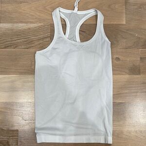 Lululemon white tank